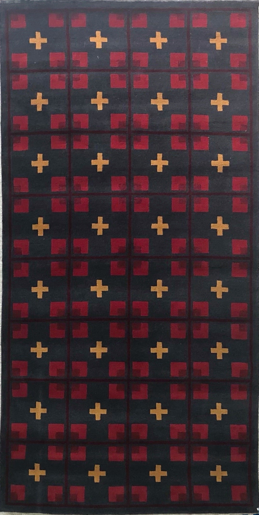 Handmade Checker Plus 92cm X 189cm