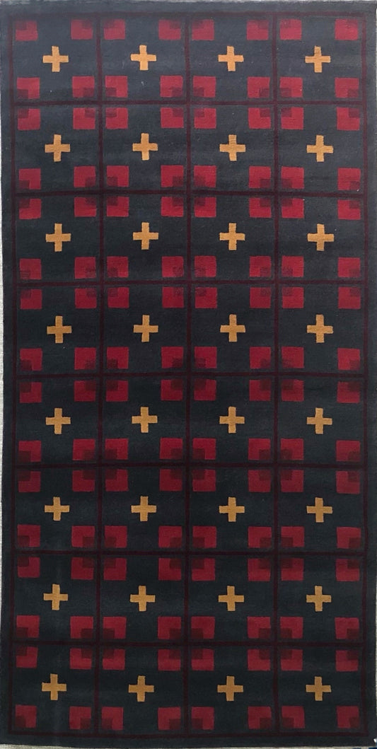 Handmade Checker Plus 92cm X 189cm